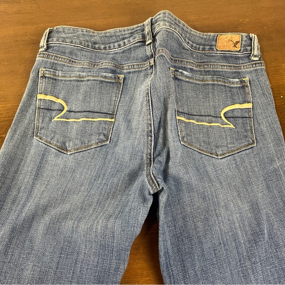 American Eagle 🦅 Stylish Blue Skinny Jeans - Picture 4 of 8